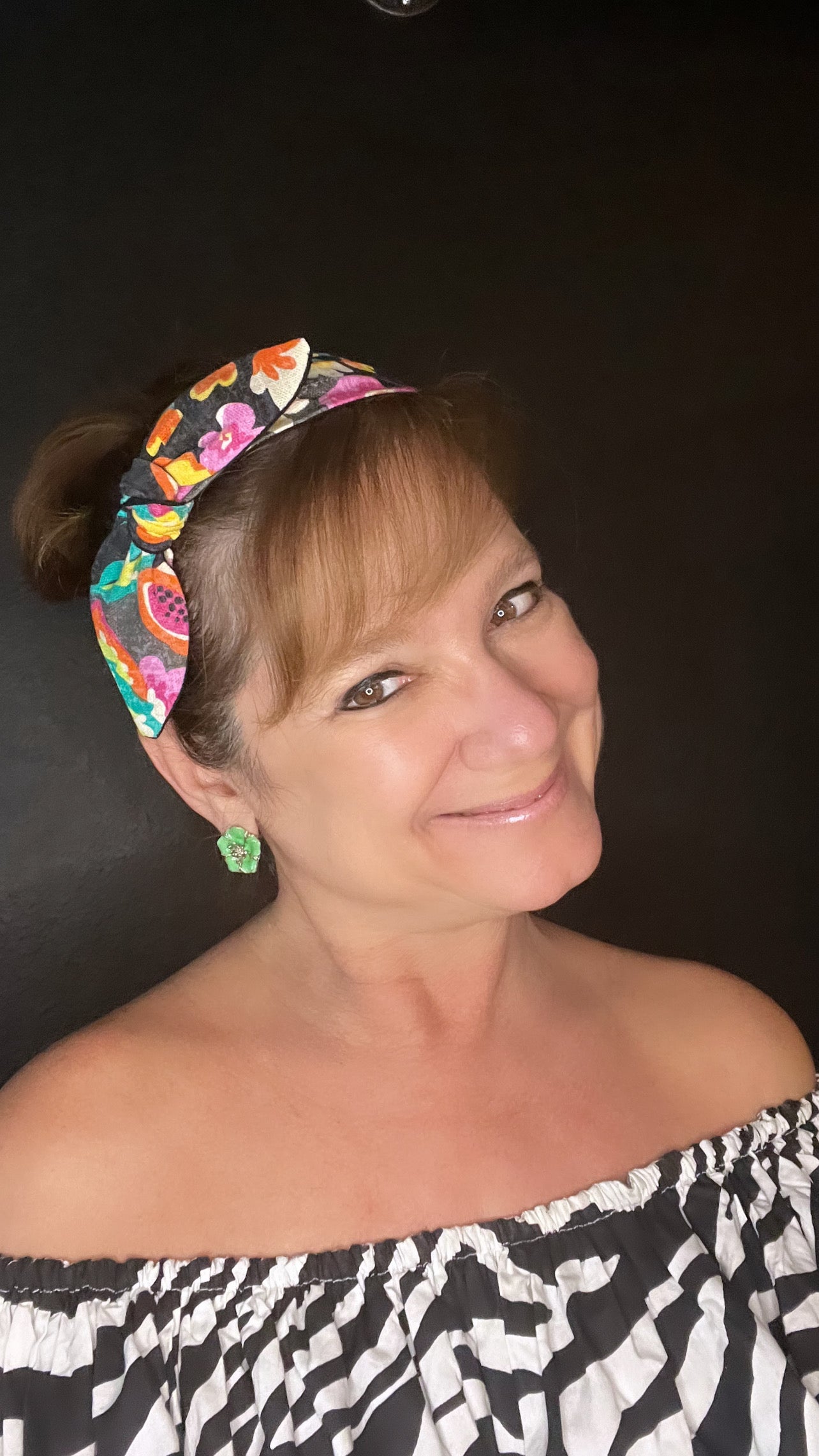 Miley Headband with Flowers