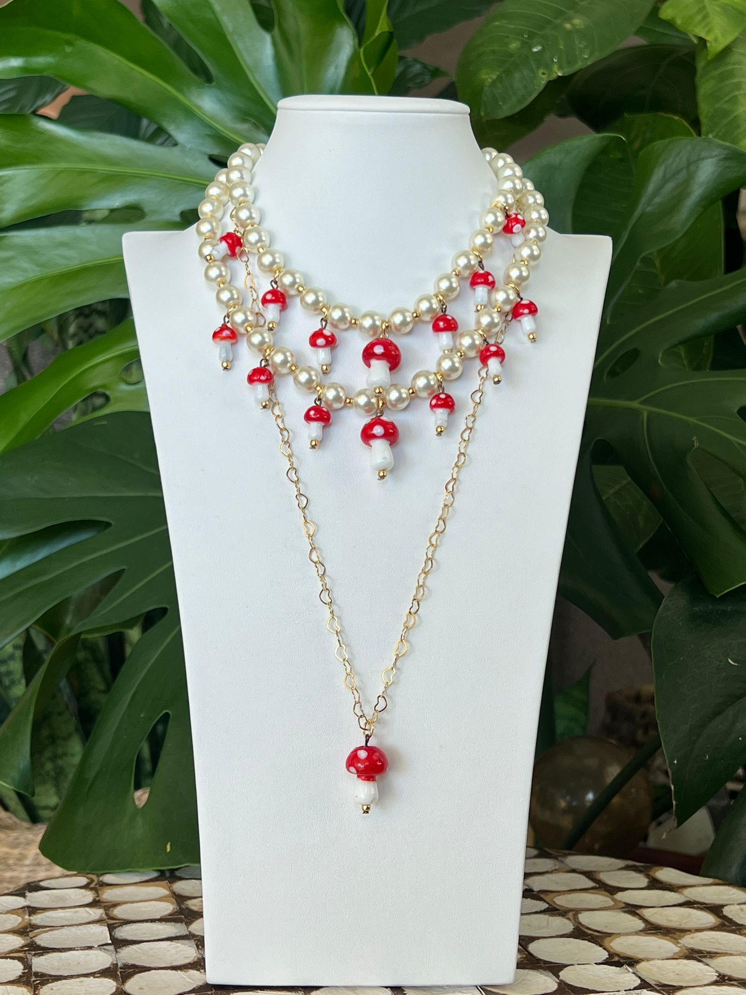Amanita Mushroom Necklace – Penduca Lifestyle