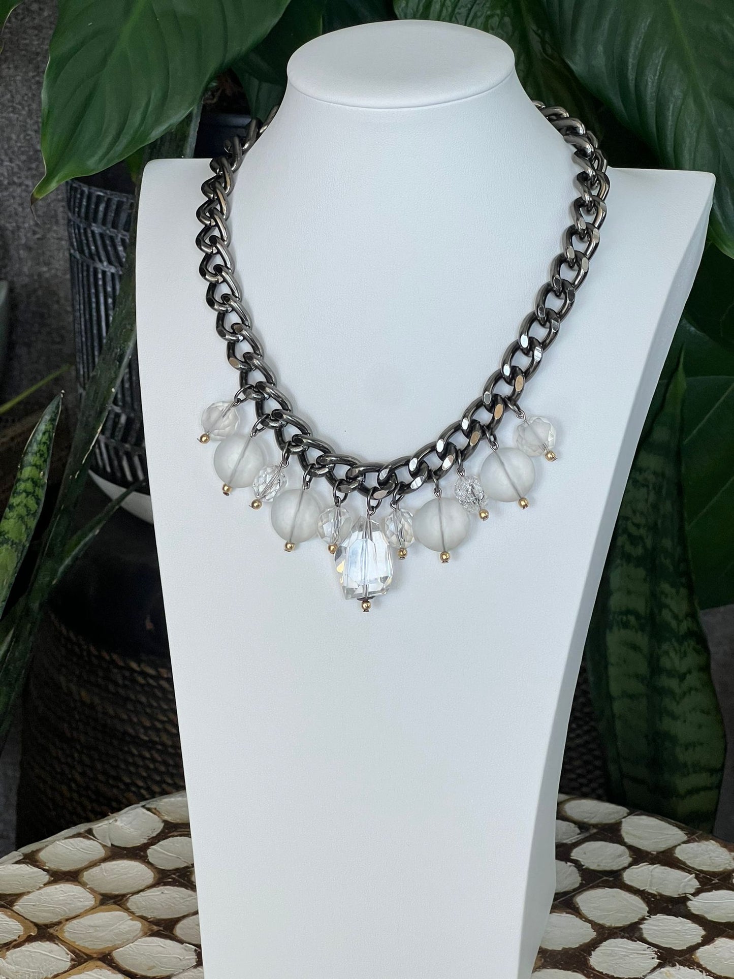 Crystal Moon Necklace