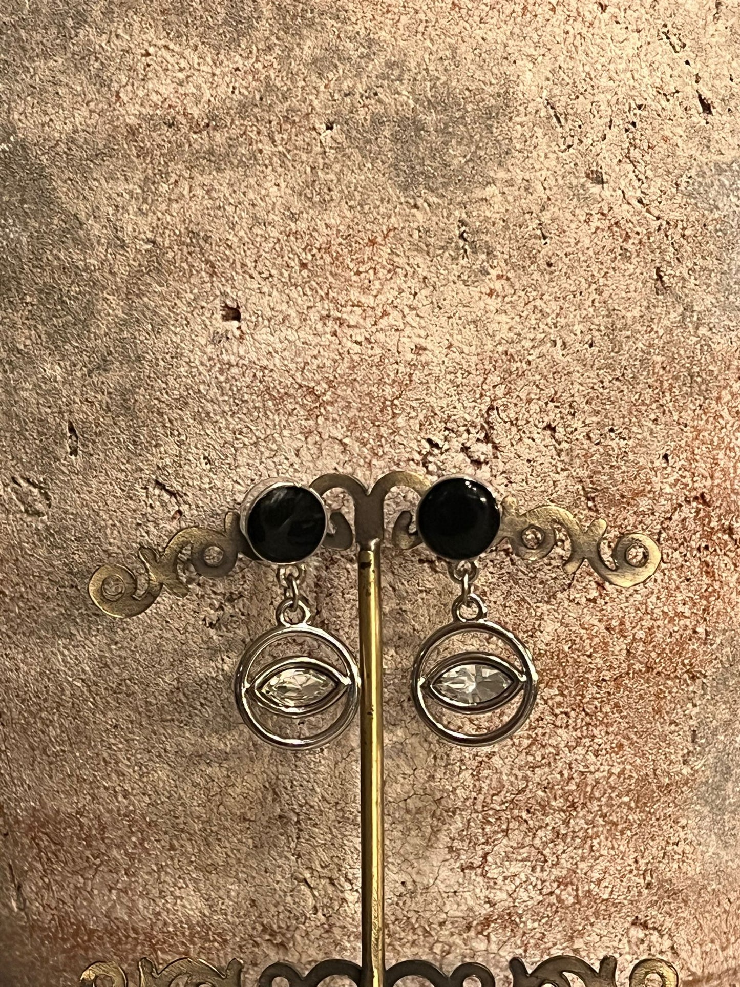 Crystal Eye Earrings