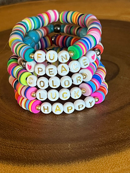 Fun Word Bracelet