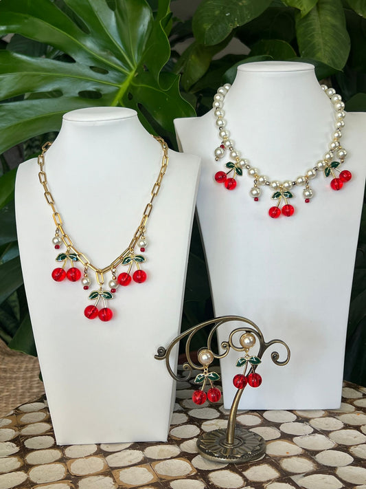 Charming Cherries Necklace